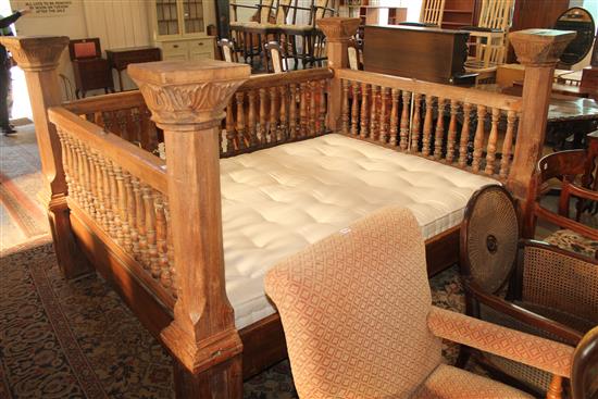 Indian teak day bed